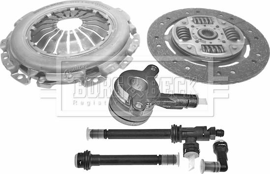 Borg & Beck HKT1353 - Kit frizione www.autoricambi360.it