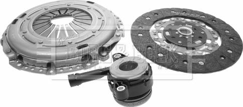 Borg & Beck HKT1249 - Kit frizione www.autoricambi360.it