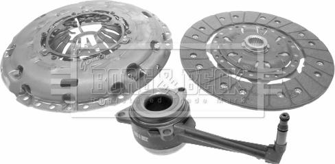 Borg & Beck HKT1259 - Kit frizione www.autoricambi360.it