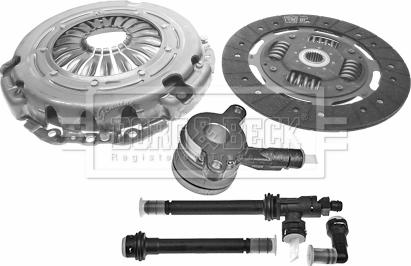 Borg & Beck HKT1254 - Kit frizione www.autoricambi360.it