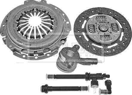 Borg & Beck HKT1208 - Kit frizione www.autoricambi360.it