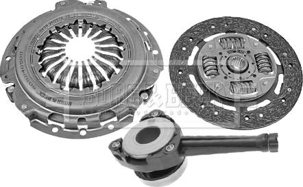 Borg & Beck HKT1207 - Kit frizione www.autoricambi360.it