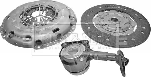 Borg & Beck HKT1236 - Kit frizione www.autoricambi360.it