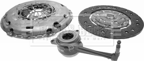 Borg & Beck HKT1230 - Kit frizione www.autoricambi360.it