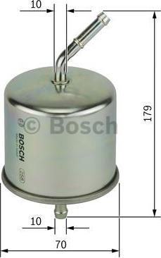 BOSCH 0 986 450 102 - Filtro carburante www.autoricambi360.it