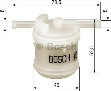BOSCH 0 986 450 117 - Filtro carburante www.autoricambi360.it