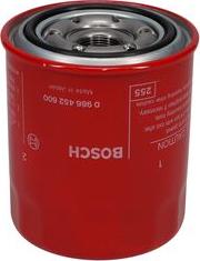 BOSCH 0 986 452 600 - Filtro olio www.autoricambi360.it