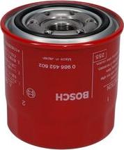 BOSCH 0 986 452 602 - Filtro olio www.autoricambi360.it