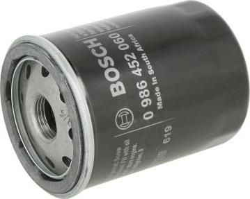 BOSCH 0 986 452 060 - Filtro olio www.autoricambi360.it