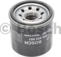 BOSCH 0 986 452 061 - Filtro olio www.autoricambi360.it