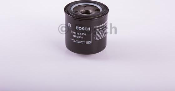 BOSCH 0 986 452 354 - Filtro olio www.autoricambi360.it