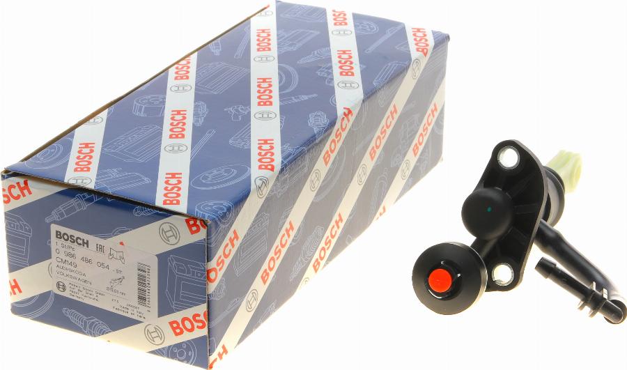 BOSCH 0 986 486 054 - Cilindro trasmettitore, Frizione www.autoricambi360.it