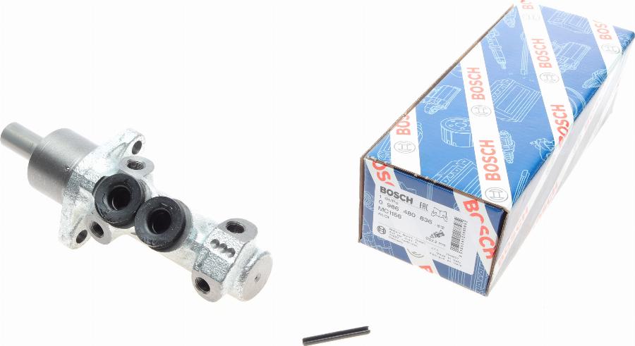 BOSCH 0 986 480 836 - Cilindro maestro del freno www.autoricambi360.it