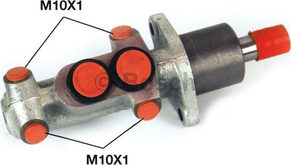 BOSCH 0 986 480 838 - Cilindro maestro del freno www.autoricambi360.it