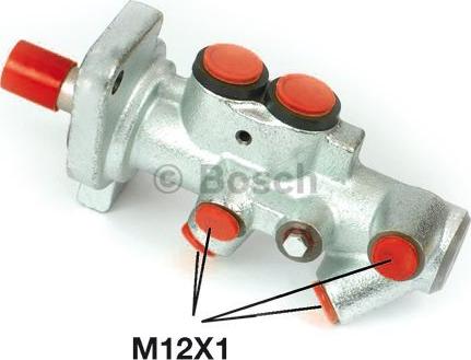BOSCH 0 986 481 022 - Cilindro maestro del freno www.autoricambi360.it