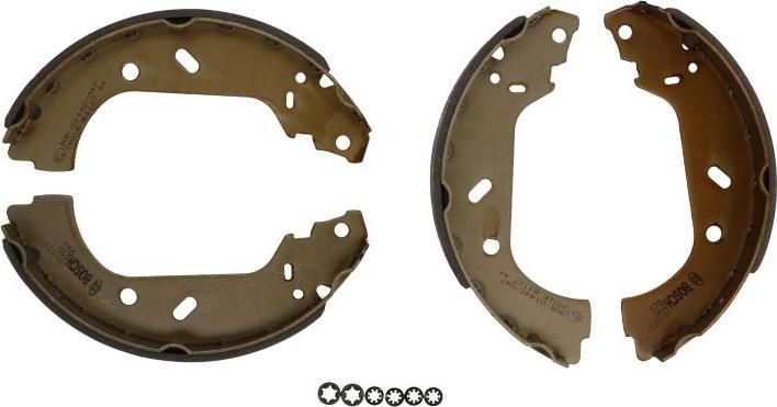 BOSCH 0 986 487 835 - Kit ganasce freno www.autoricambi360.it