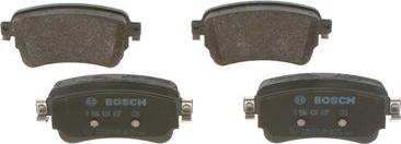 BOSCH 0 986 424 437 - Kit pastiglie freno, Freno a disco www.autoricambi360.it