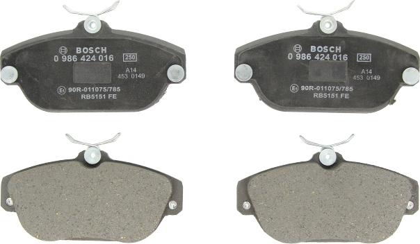 Samko 5SP382 - Kit pastiglie freno, Freno a disco www.autoricambi360.it