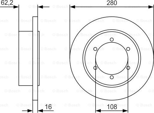 BOSCH 0 986 479 V14 - Discofreno www.autoricambi360.it