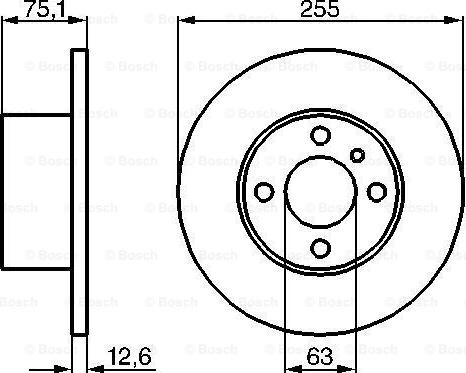 BOSCH 0 986 478 032 - Discofreno www.autoricambi360.it