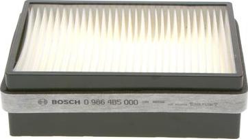 BOSCH 0 986 4B5 000 - Filtro, Aria abitacolo www.autoricambi360.it