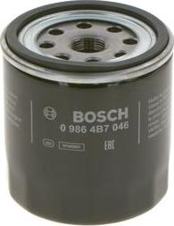 BOSCH 0 986 4B7 046 - Filtro olio www.autoricambi360.it