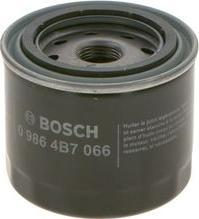 BOSCH 0 986 4B7 066 - Filtro olio www.autoricambi360.it