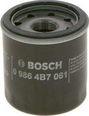 BOSCH 0 986 4B7 061 - Filtro olio www.autoricambi360.it