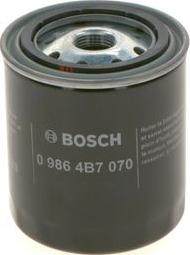 BOSCH 0 986 4B7 070 - Filtro olio www.autoricambi360.it