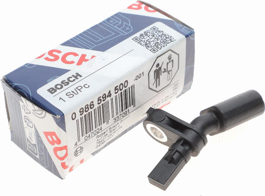 BOSCH 0 986 594 500 - Sensore, N° giri ruota www.autoricambi360.it