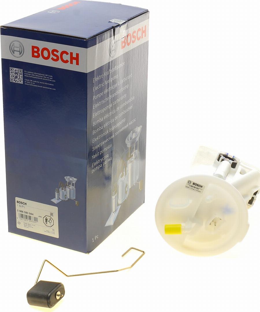 BOSCH 0 986 580 944 - Gruppo alimentazione carburante www.autoricambi360.it