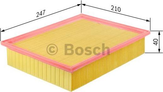 BOSCH 0 986 626 817 - Filtro aria www.autoricambi360.it