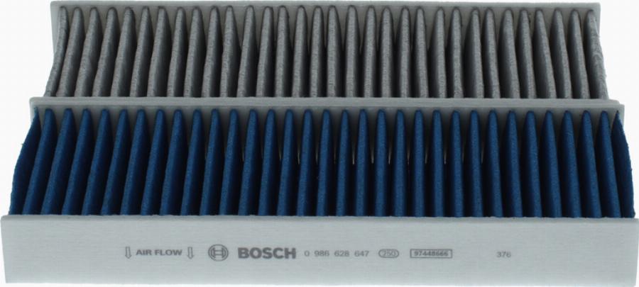 BOSCH 0 986 628 647 - Filtro, Aria abitacolo www.autoricambi360.it