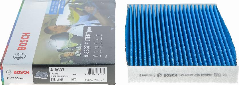 BOSCH 0986628637 - Filtro, Aria abitacolo www.autoricambi360.it