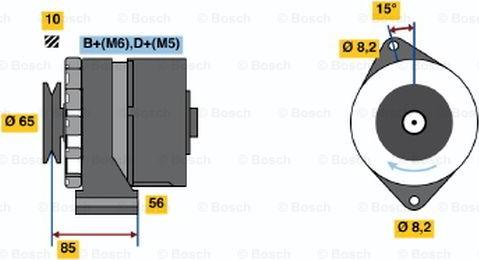 BOSCH 0 986 030 920 - Alternatore www.autoricambi360.it