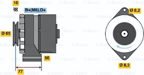 BOSCH 0 986 030 870 - Alternatore www.autoricambi360.it