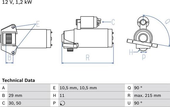 BOSCH 0 986 023 570 - Motorino d'avviamento www.autoricambi360.it