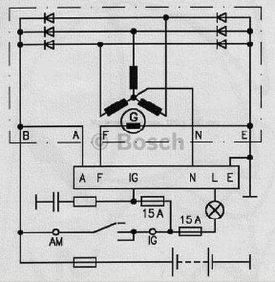 BOSCH 0 986 190 006 - Regolatore alternatore www.autoricambi360.it