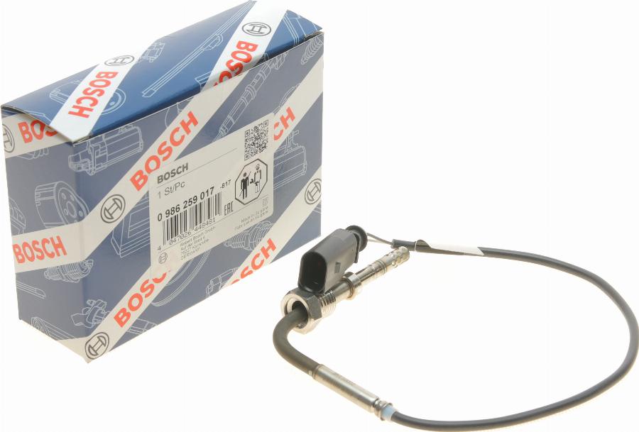 BOSCH 0 986 259 017 - Sensore, Temperatura gas scarico www.autoricambi360.it