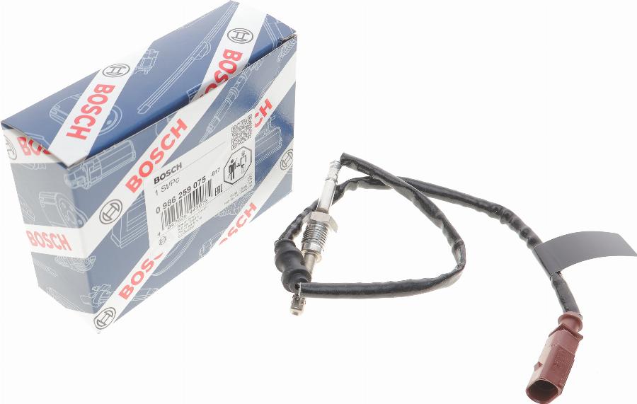 BOSCH 0 986 259 075 - Sensore, Temperatura gas scarico www.autoricambi360.it