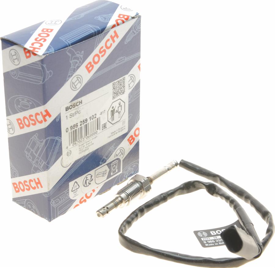 BOSCH 0 986 259 102 - Sensore, Temperatura gas scarico www.autoricambi360.it