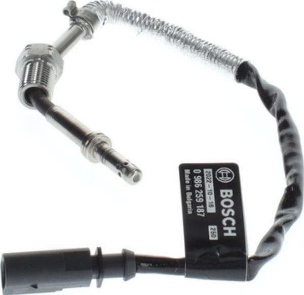BOSCH 0 986 259 187 - Sensore, Temperatura gas scarico www.autoricambi360.it