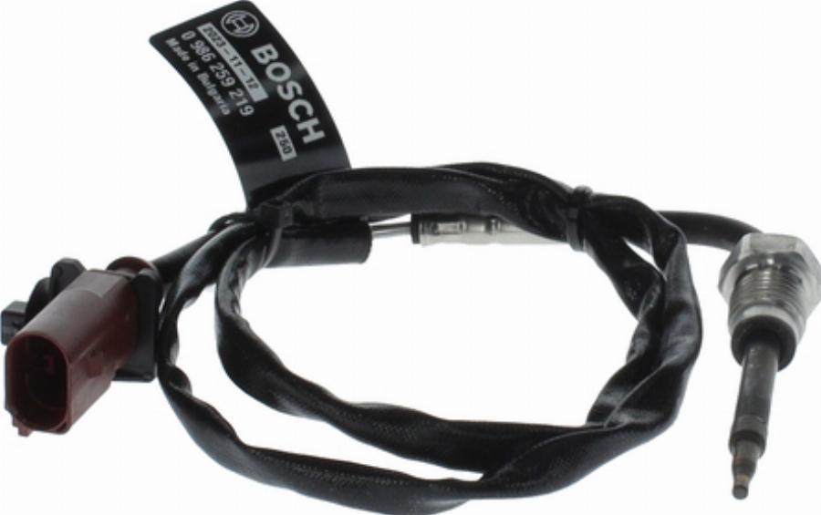 BOSCH 0 986 259 219 - Sensore, Temperatura gas scarico www.autoricambi360.it