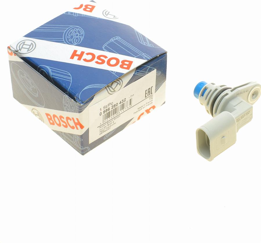 BOSCH 0 986 280 432 - Sensore, Posizione albero a camme www.autoricambi360.it