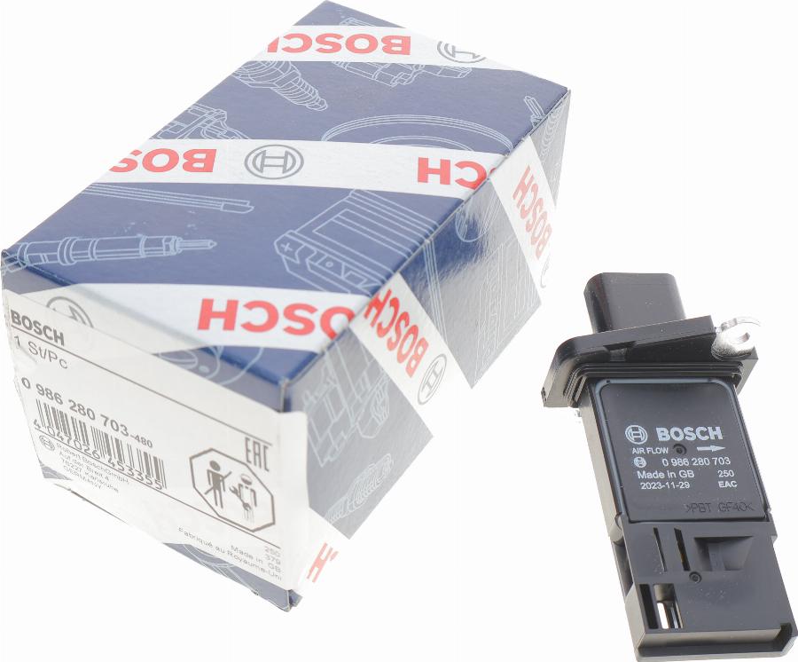BOSCH 0 986 280 703 - Debimetro www.autoricambi360.it