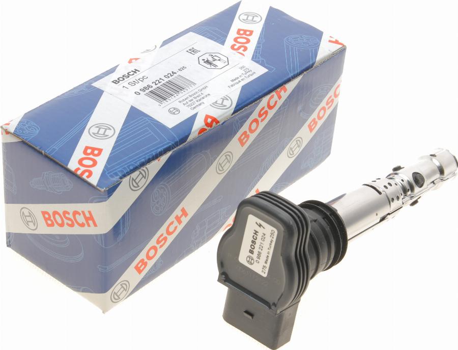 BOSCH 0 986 221 024 - Bobina d'accensione www.autoricambi360.it