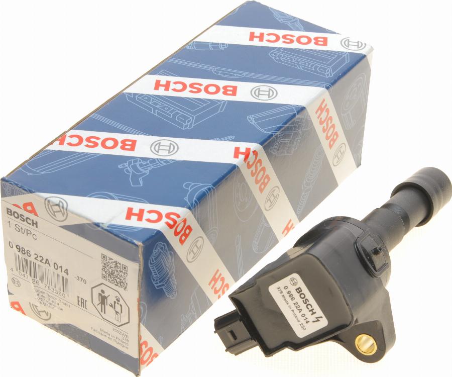 BOSCH 0 986 22A 014 - Bobina d'accensione www.autoricambi360.it