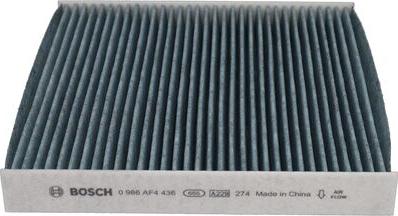 BOSCH 0 986 AF4 436 - Filtro, Aria abitacolo www.autoricambi360.it