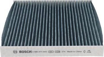 BOSCH 0 986 AF5 849 - Filtro, Aria abitacolo www.autoricambi360.it