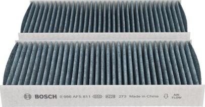 BOSCH 0 986 AF5 811 - Filtro, Aria abitacolo www.autoricambi360.it